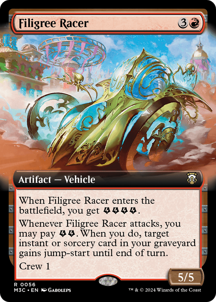 Filigree Racer (0056) (Extended Art)