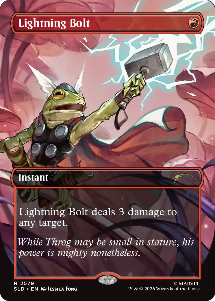 Lightning Bolt (2579) (Borderless) (SLD)
