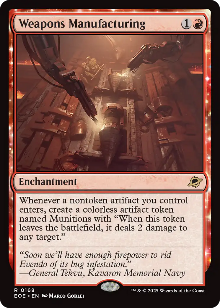 Weapons Manufacturing - Foil