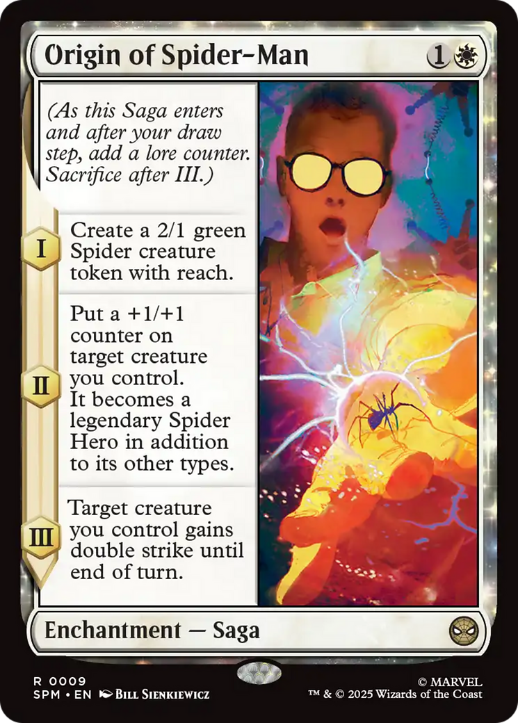 Origin of Spider-Man - Foil