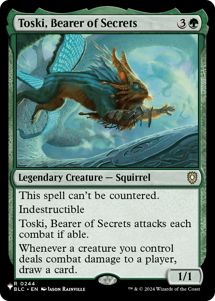 Toski, Bearer of Secrets (BLC-244) (PLST)