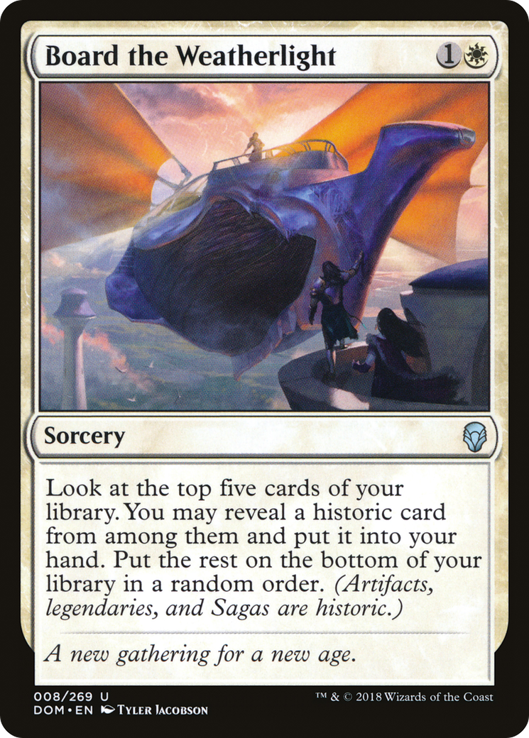 Board the Weatherlight - Foil