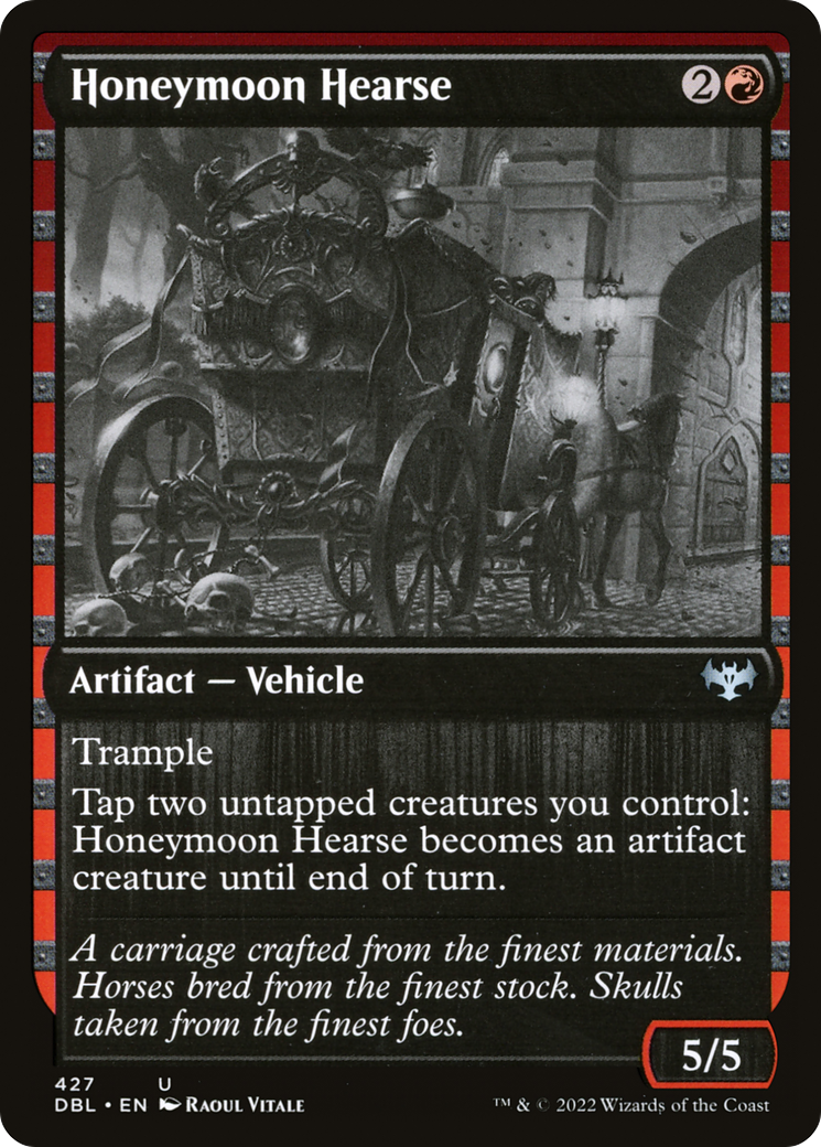 Honeymoon Hearse - Foil