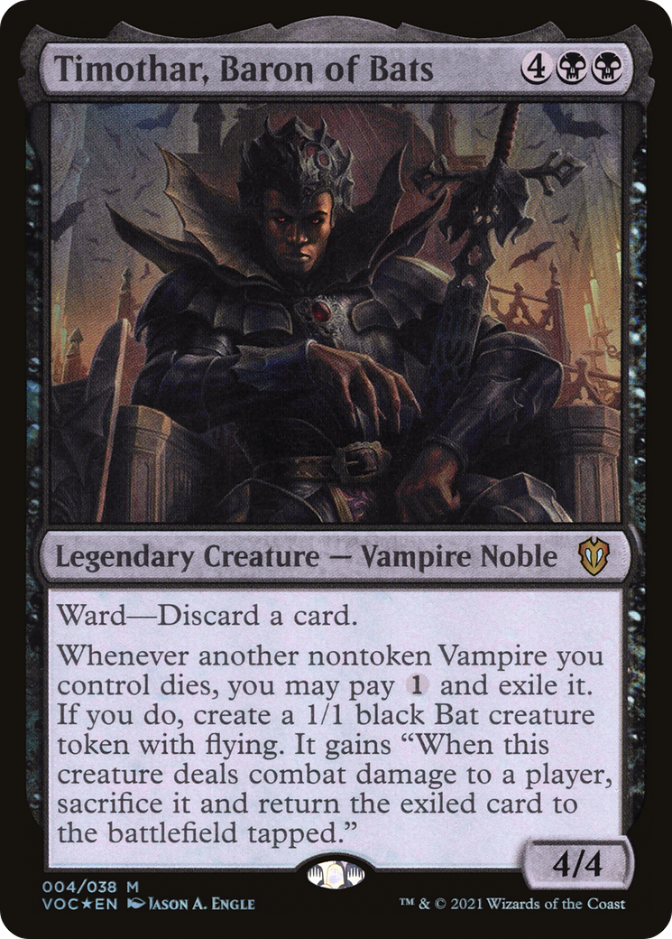 Timothar, Baron of Bats - Foil