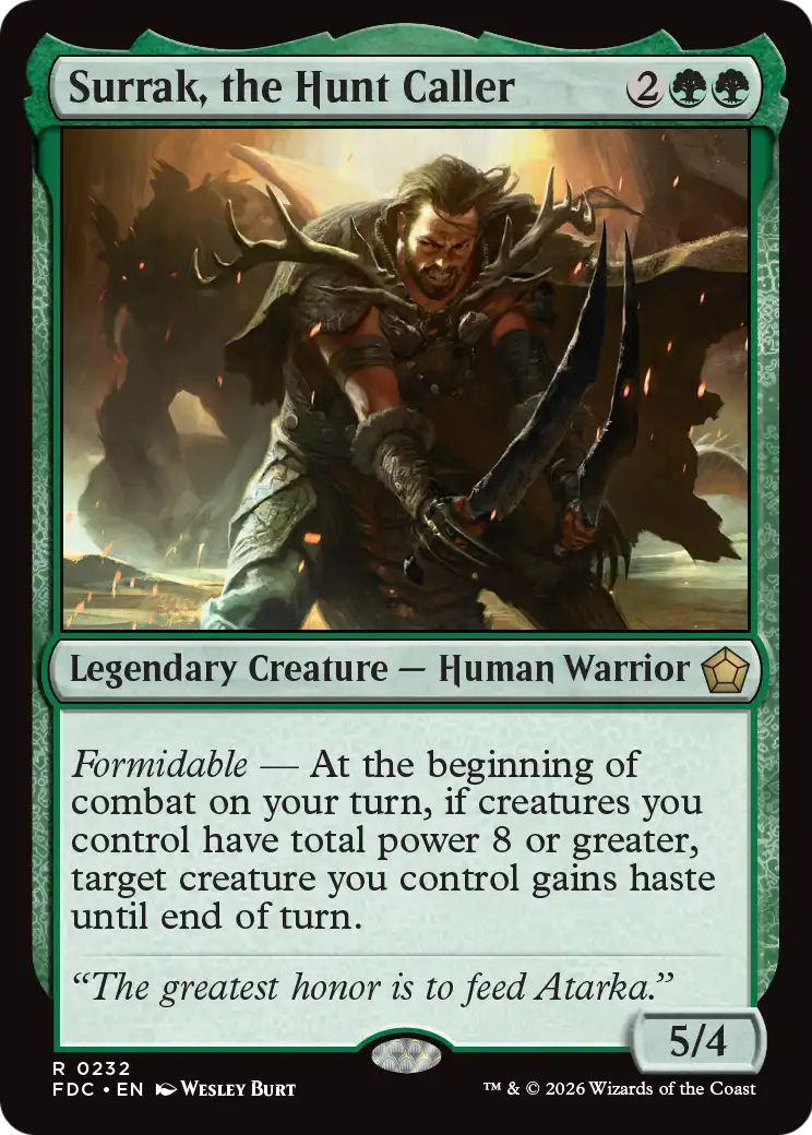 Surrak, the Hunt Caller (FDC)