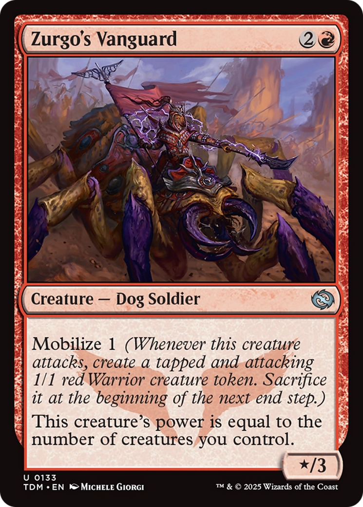 Zurgo's Vanguard - Foil