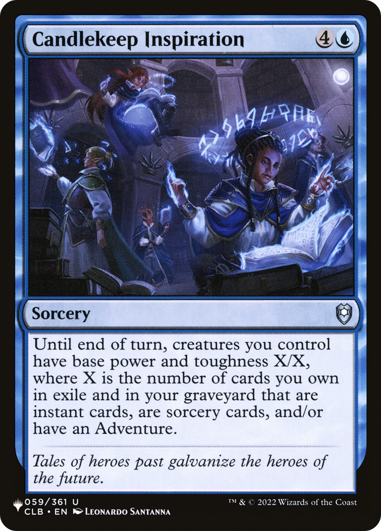 Candlekeep Inspiration (CLB-59) (PLST)
