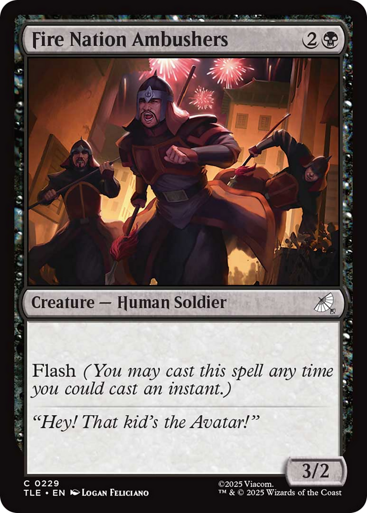 Fire Nation Ambushers - Foil tle