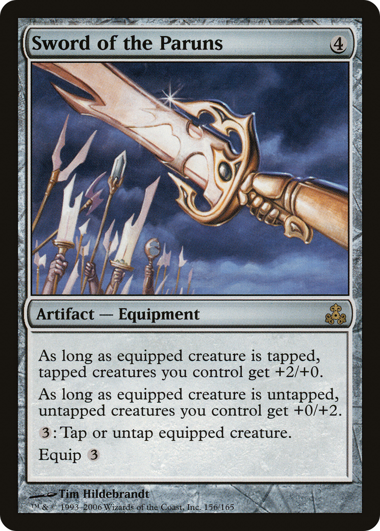 Sword of the Paruns - Foil