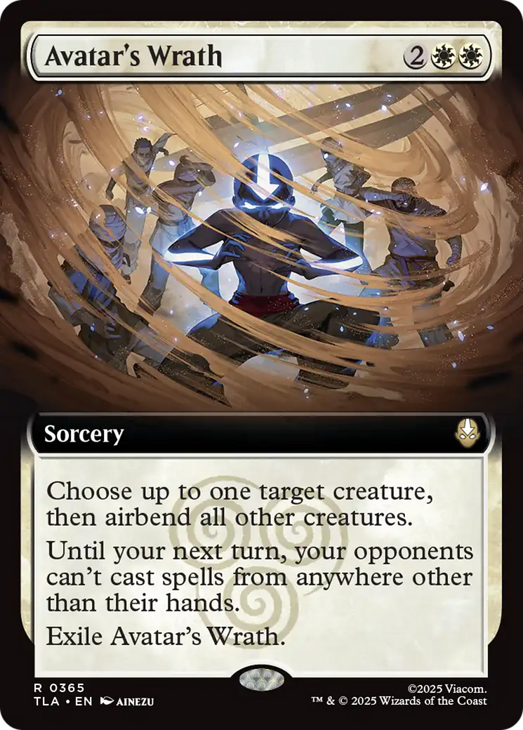 Avatar's Wrath (0365) (Extended Art) - Foil tla