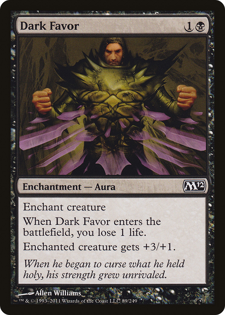 Dark Favor - Foil