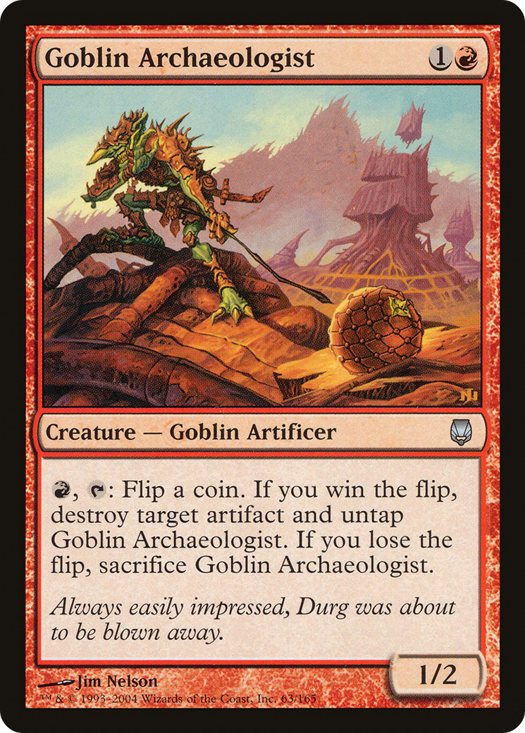 Goblin Archaeologist - Foil