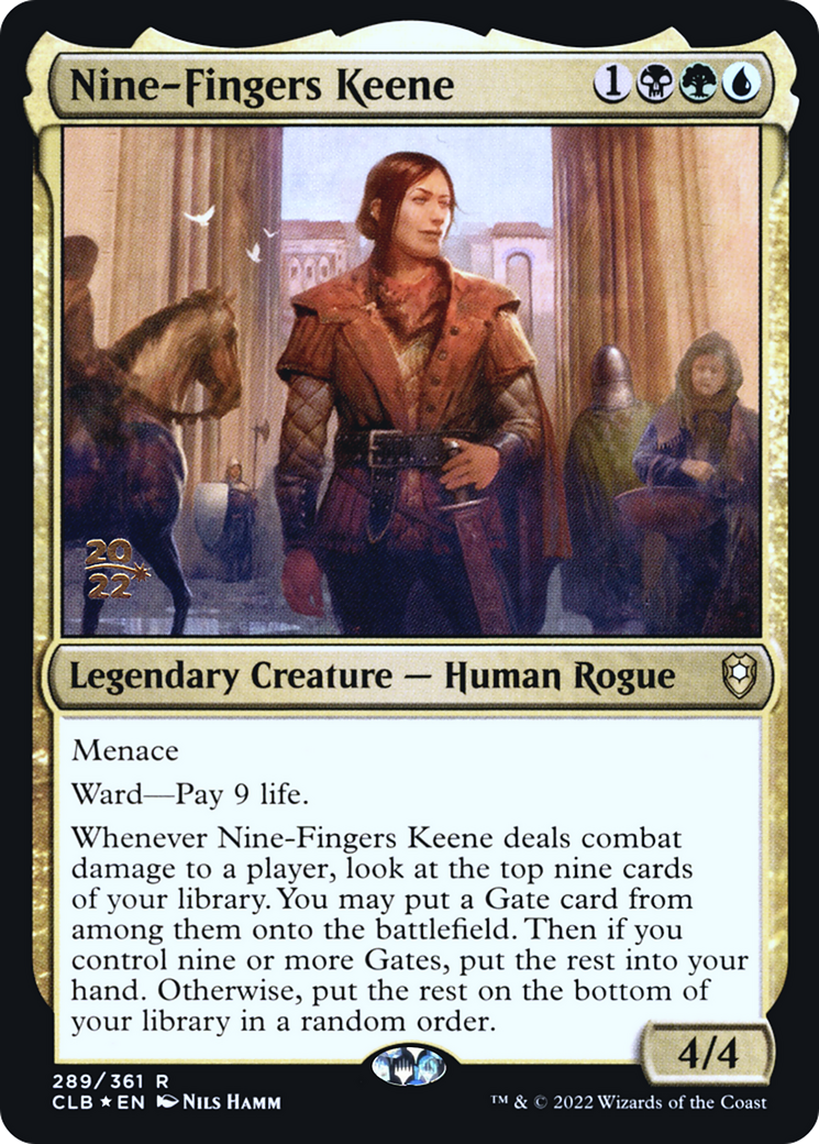 Nine-Fingers Keene (289) (Prerelease) - Foil