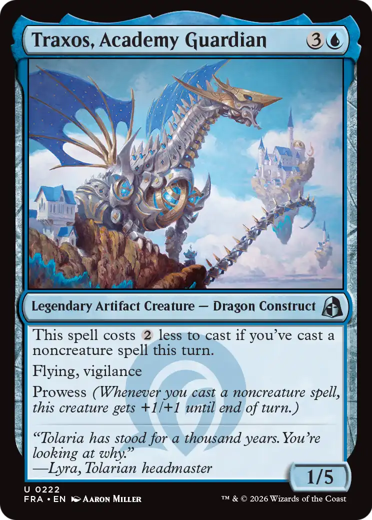 Traxos, Academy Guardian (FRA)