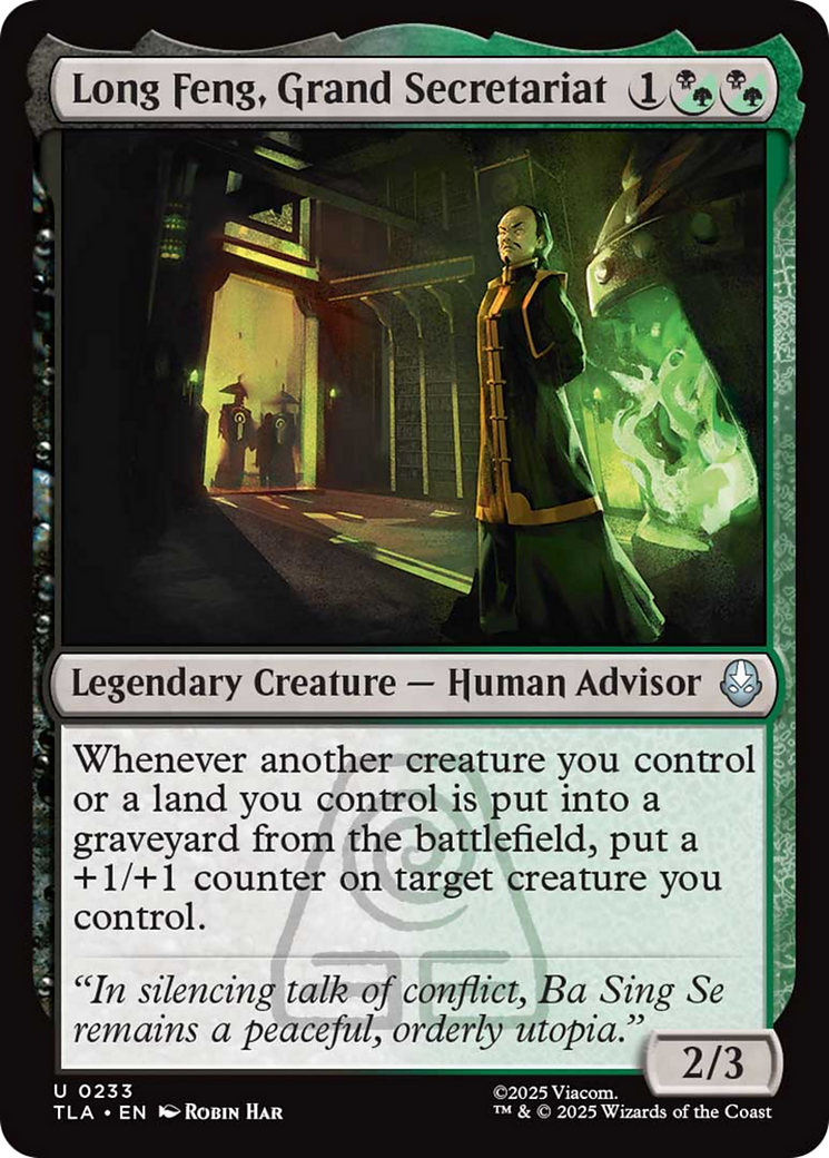 Long Feng, Grand Secretariat - Foil tla
