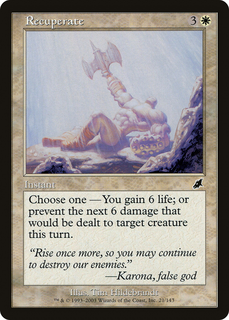 Recuperate - Foil