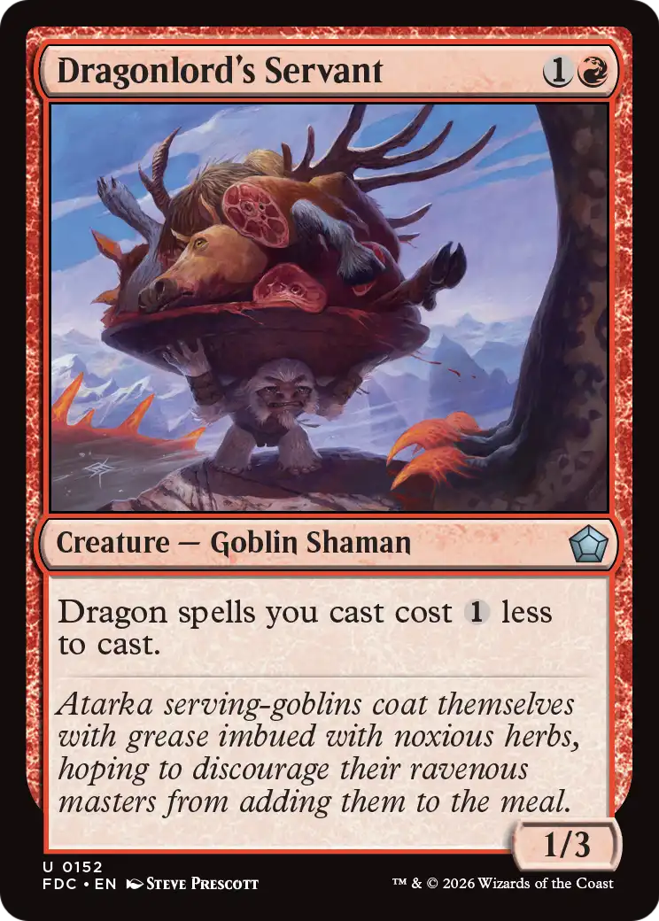 Dragonlord's Servant (FDC)