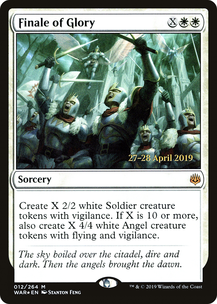 Finale of Glory (012) (Prerelease) - Foil