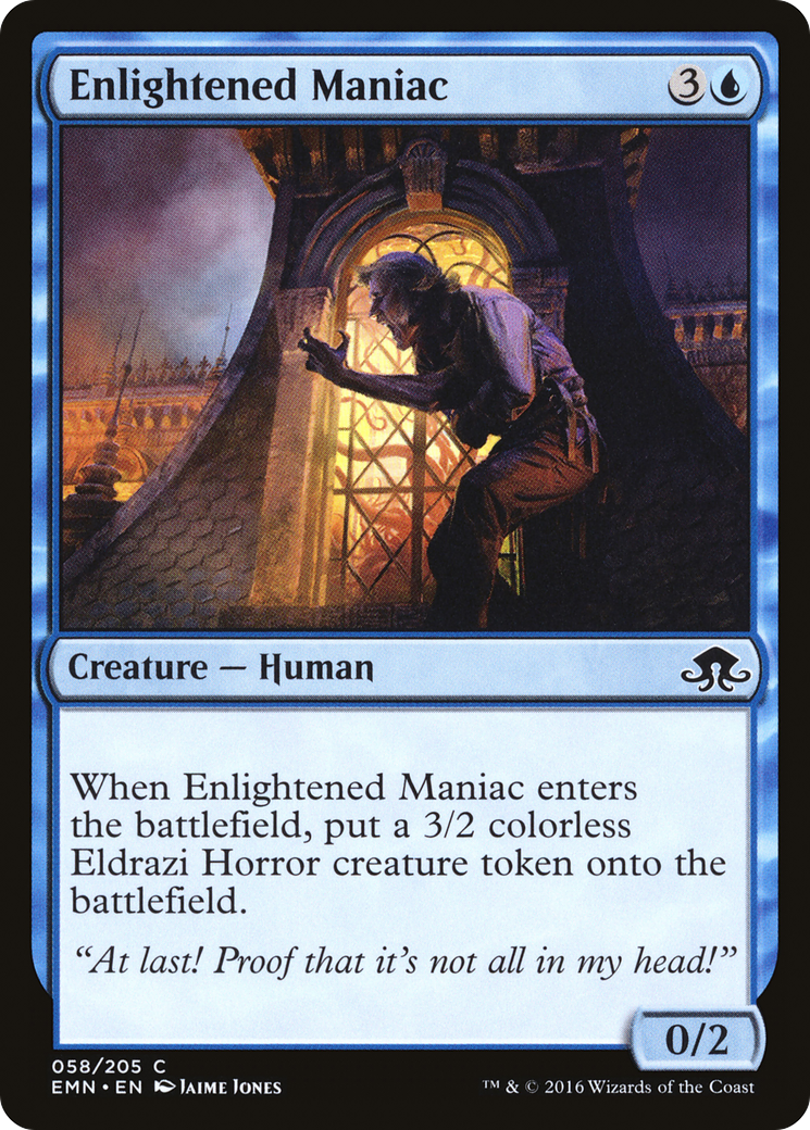 Enlightened Maniac - Foil