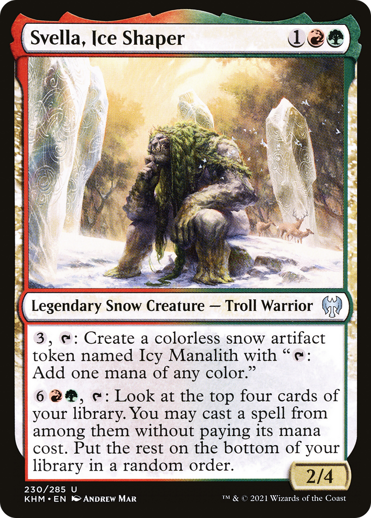 Svella, Ice Shaper - Foil