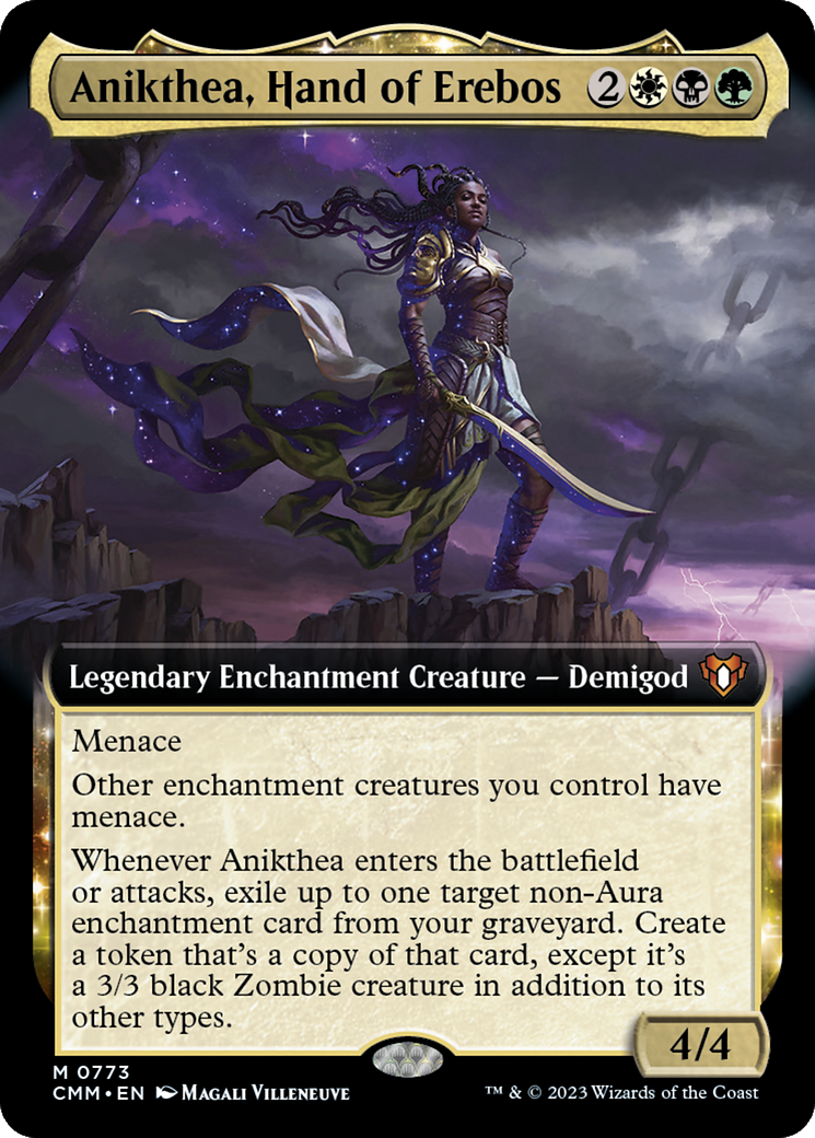 Anikthea, Hand of Erebos (0773) (Extended Art) - Foil