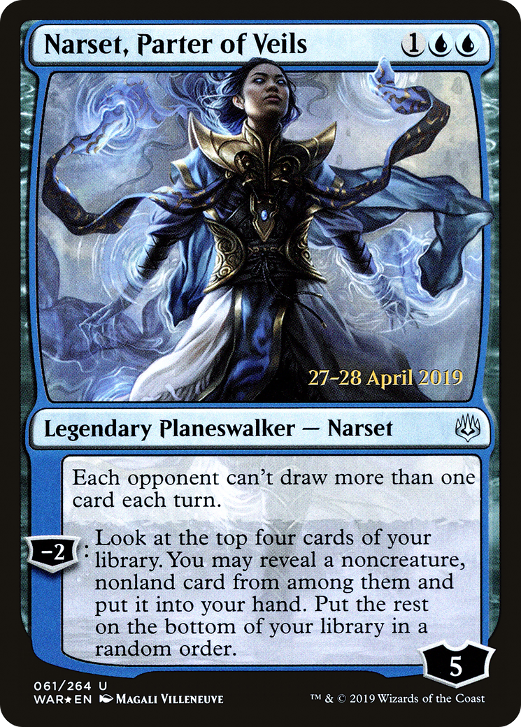 Narset, Parter of Veils (061) (Prerelease) - Foil