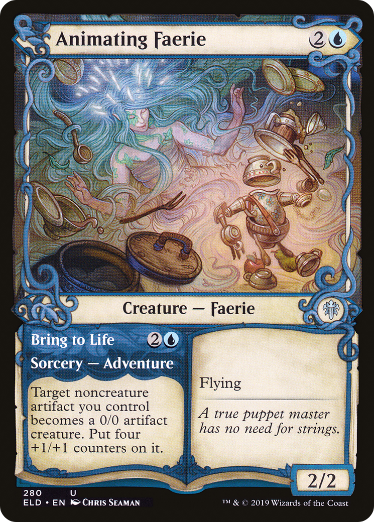 Animating Faerie // Bring to Life (280) (Showcase) - Foil