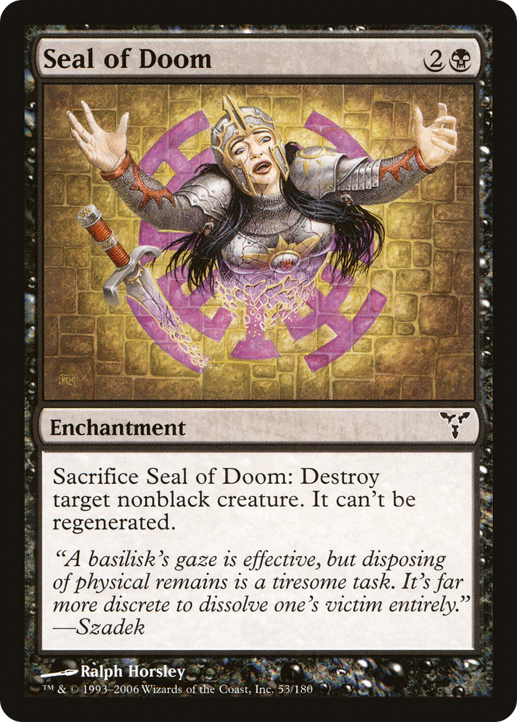 Seal of Doom - Foil