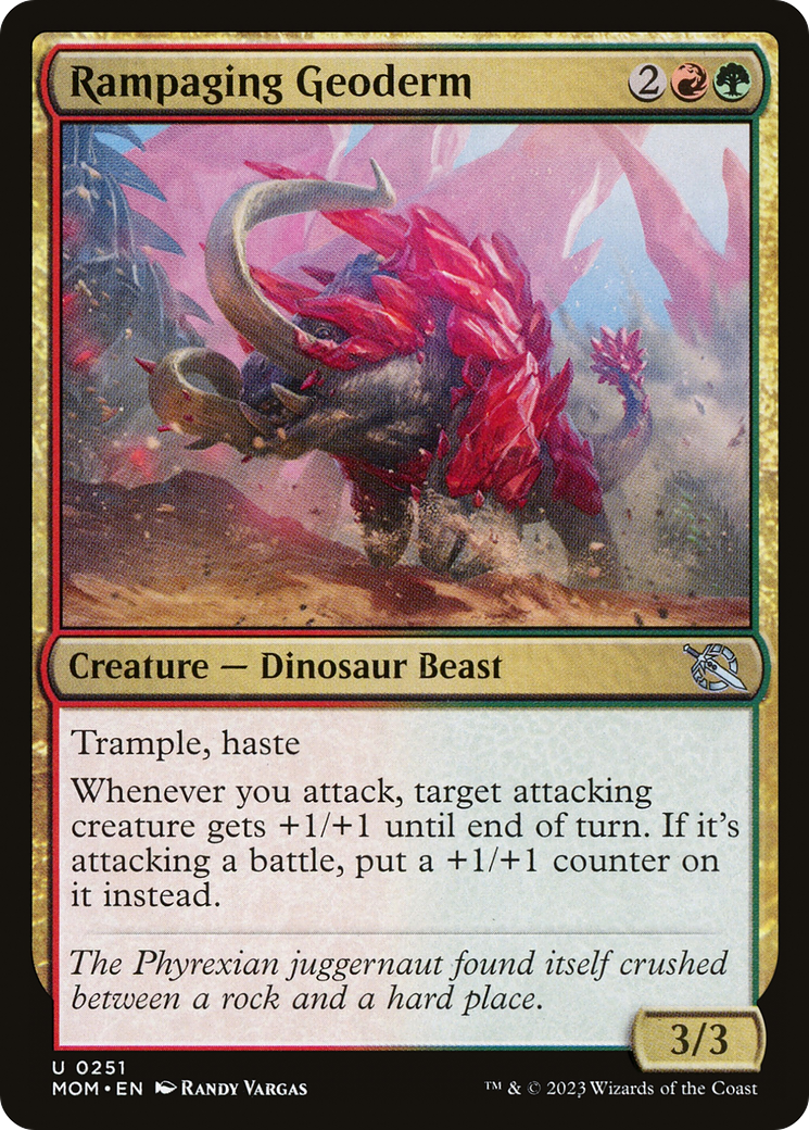 Rampaging Geoderm - Foil