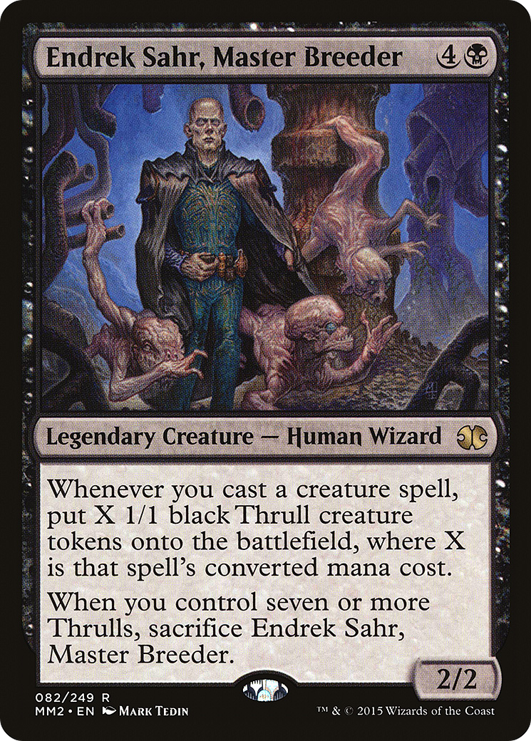 Endrek Sahr, Master Breeder - Foil