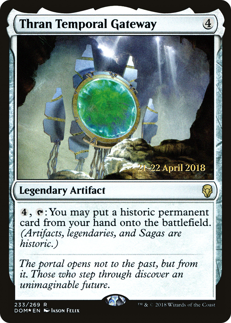 Thran Temporal Gateway (233) (Prerelease) - Foil