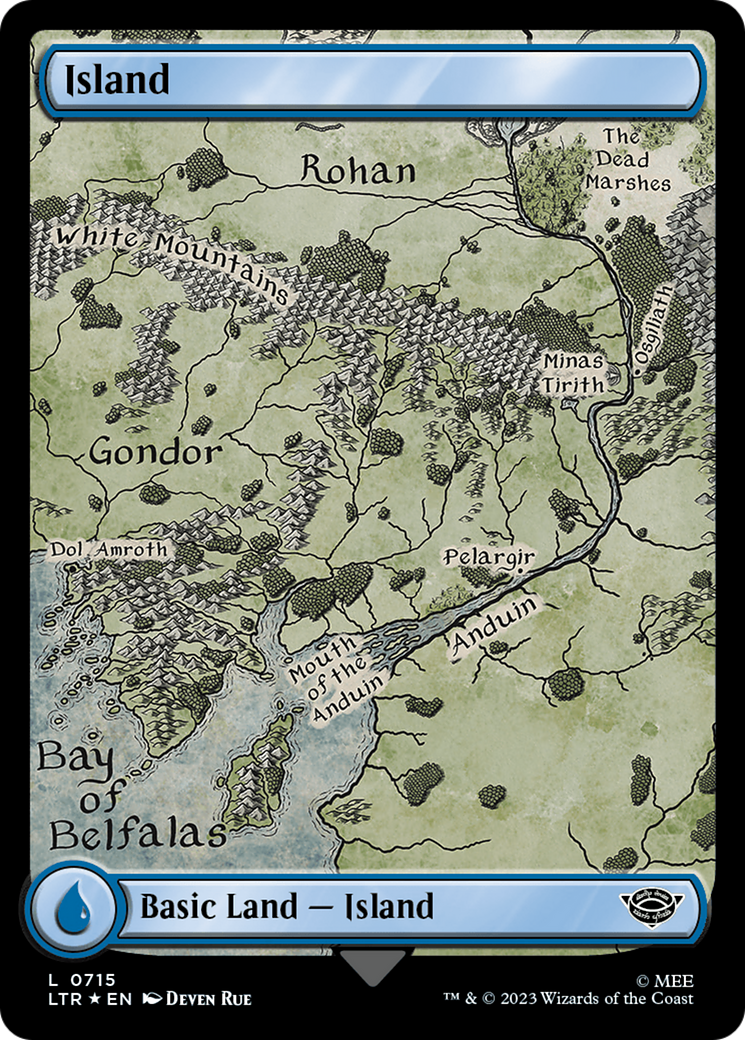 Island (0715) - Surge Foil