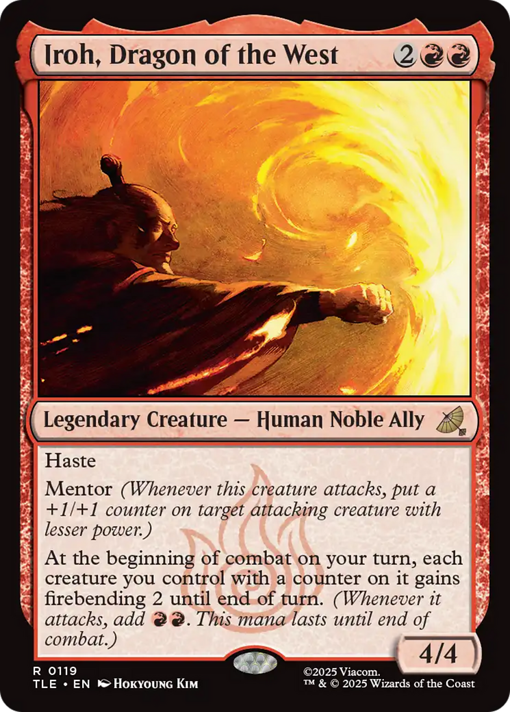 Iroh, Dragon of the West - Foil tle