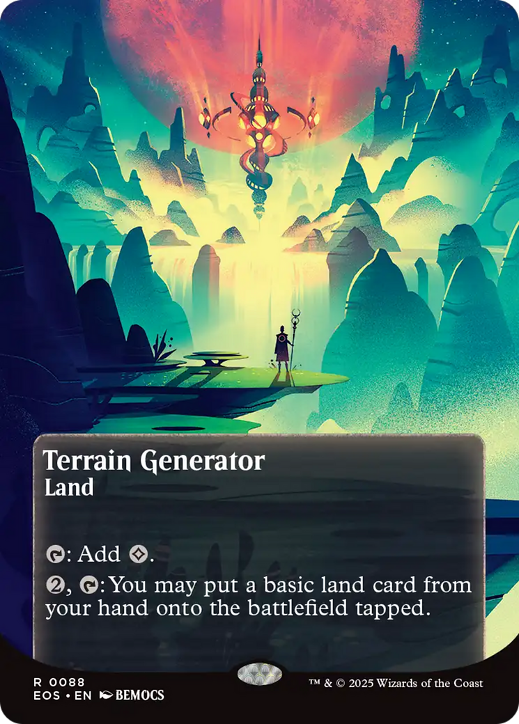 Terrain Generator (0088) (Borderless) - Foil