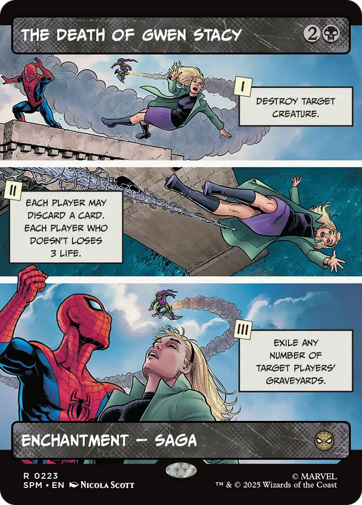The Death of Gwen Stacy (0223) (Borderless)