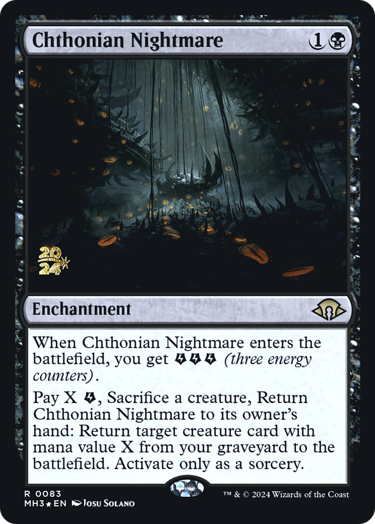 Chthonian Nightmare (0083) (Prerelease) - Foil