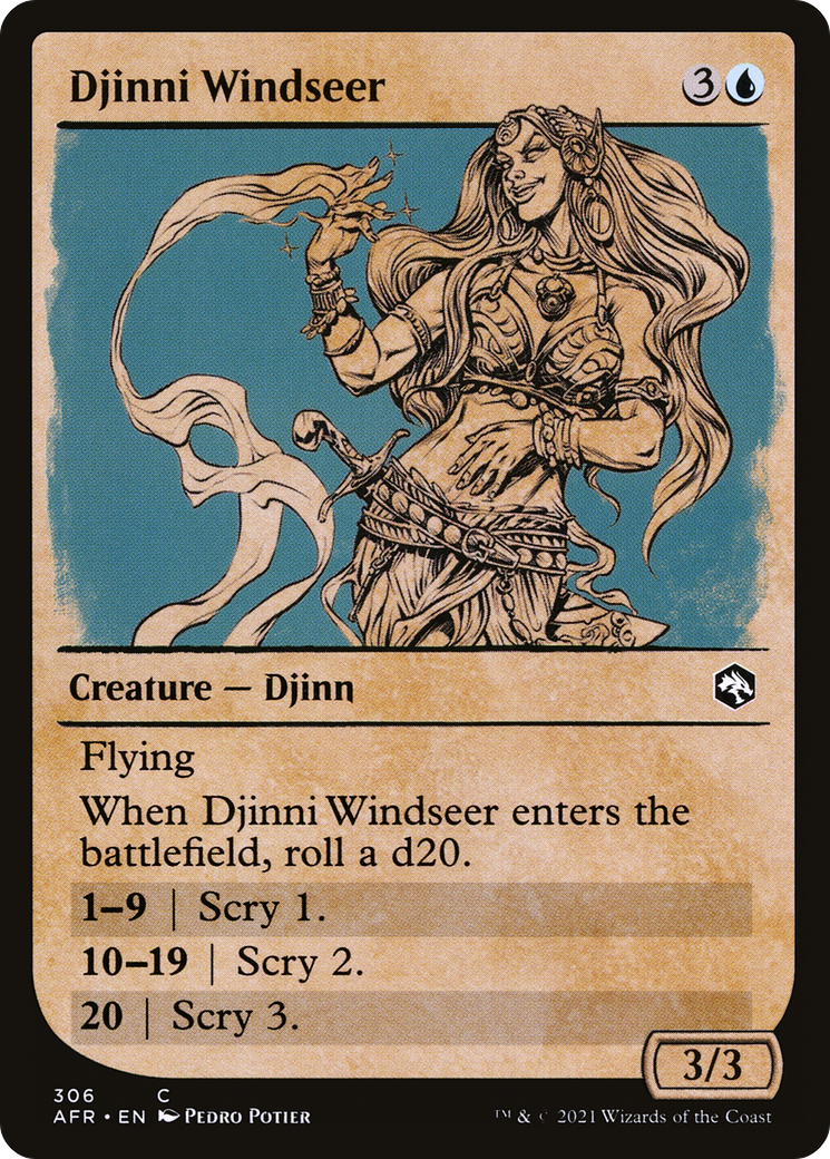 Djinni Windseer (306) (Showcase)