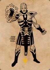 Jon Irenicus, Shattered One (67/81) Art Card (ACLB) - Gold-Stamped Signature
