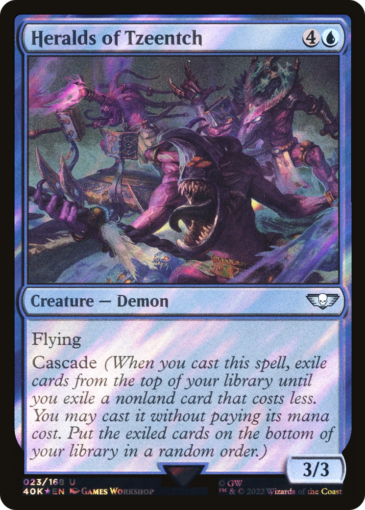 Heralds of Tzeentch - Surge Foil