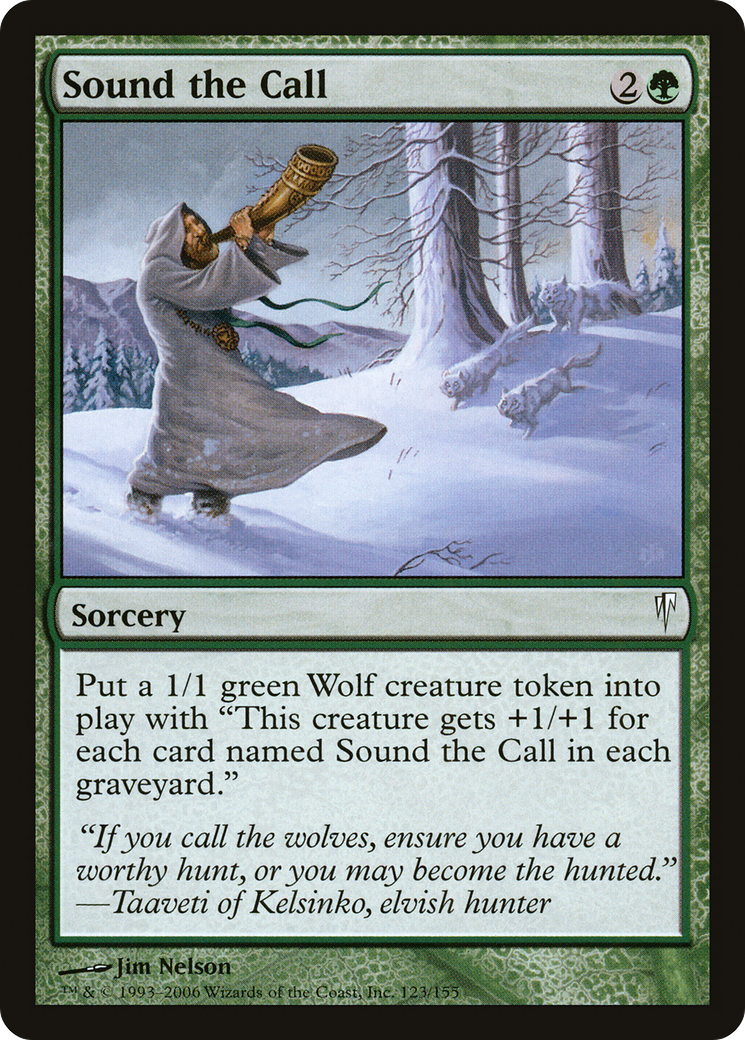 Sound the Call - Foil