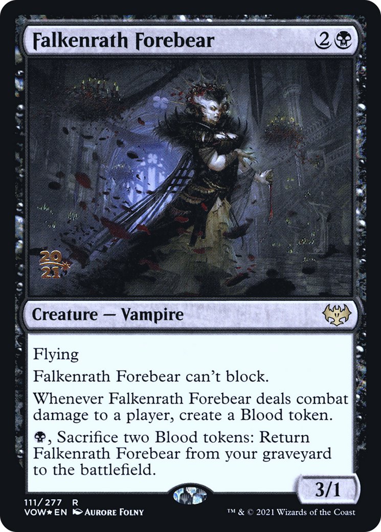 Falkenrath Forebear (111) (Prerelease) - Foil