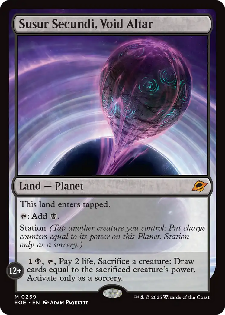 Susur Secundi, Void Altar