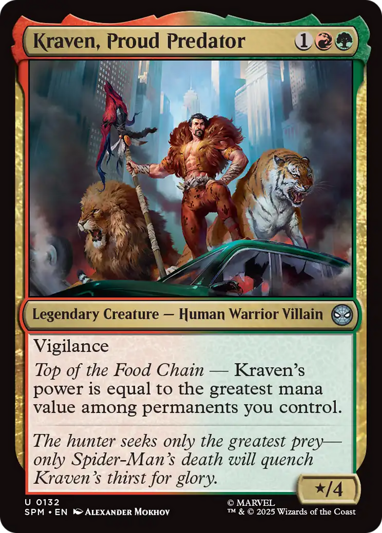 Kraven, Proud Predator