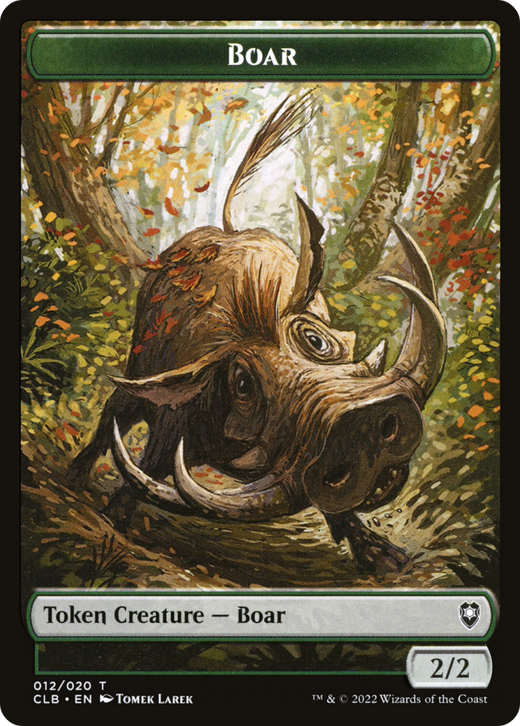 Boar Token (012)