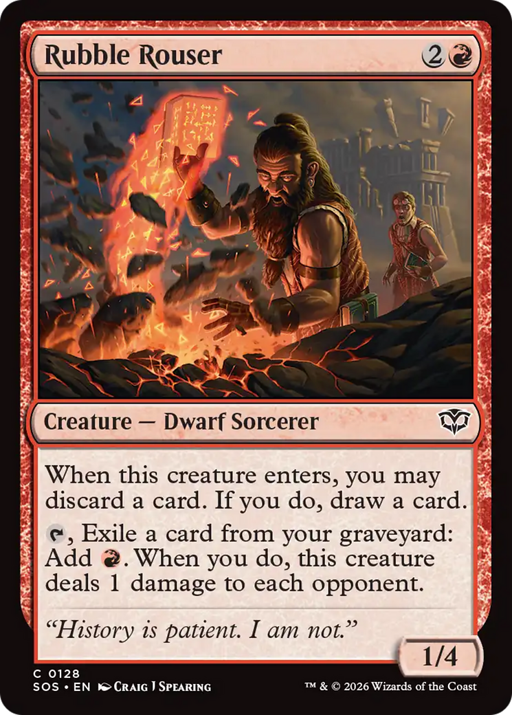 Rubble Rouser (SOS) - Foil