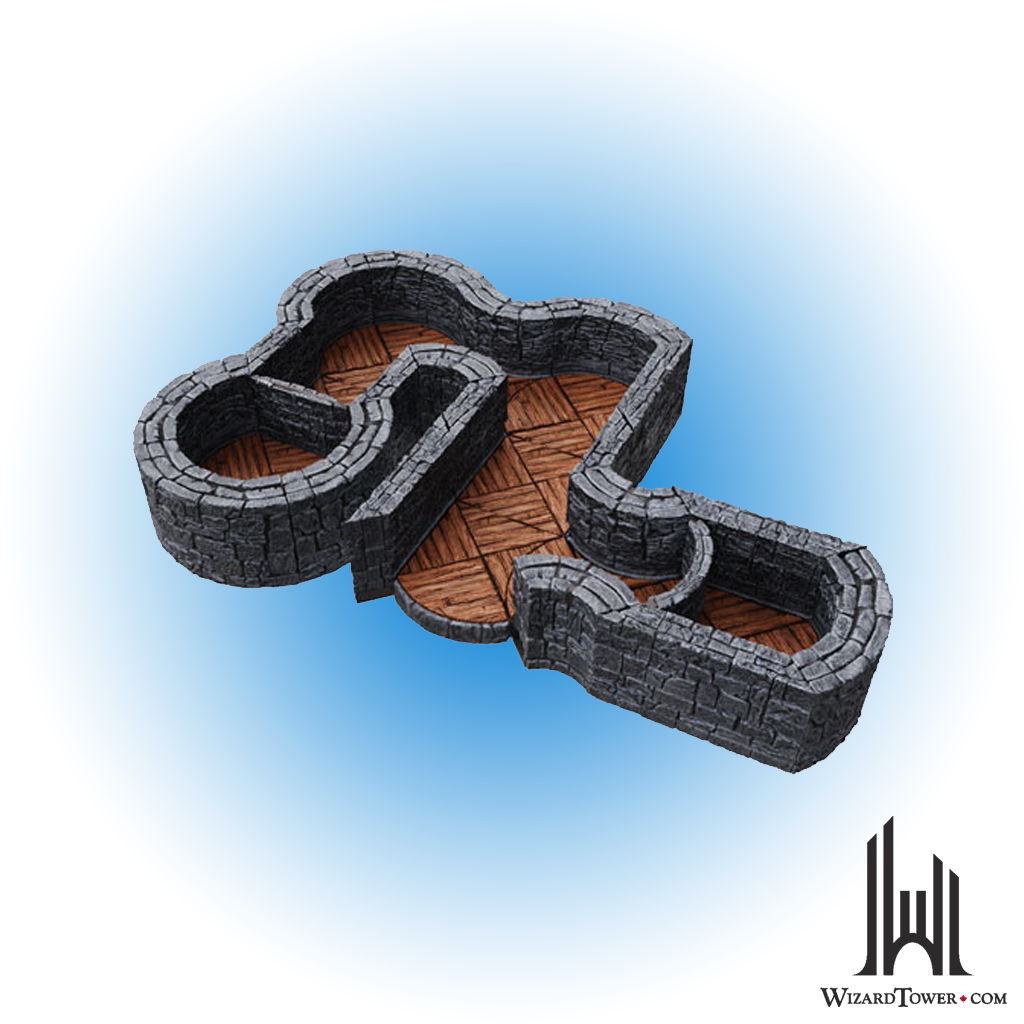 Dungeon Dressing - Warlock Tiles - Angles & Curves