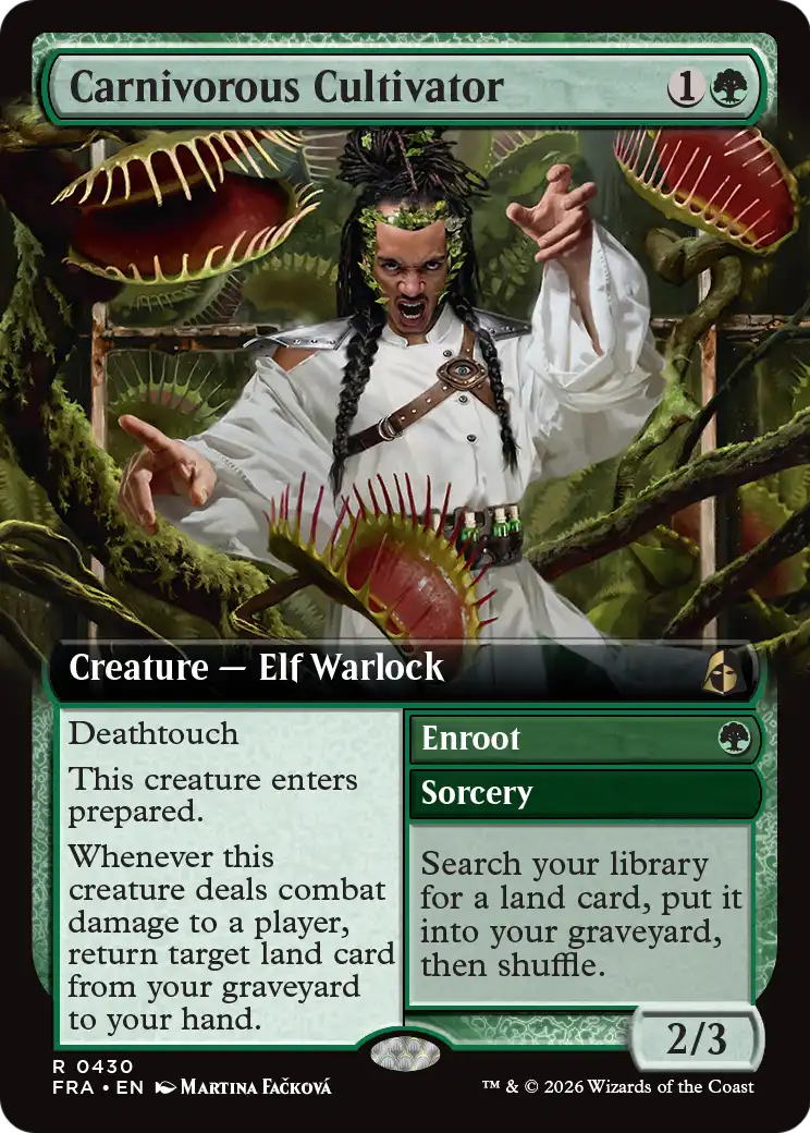 Carnivorous Cultivator // Enroot (0430) (Extended Art) (FRA)