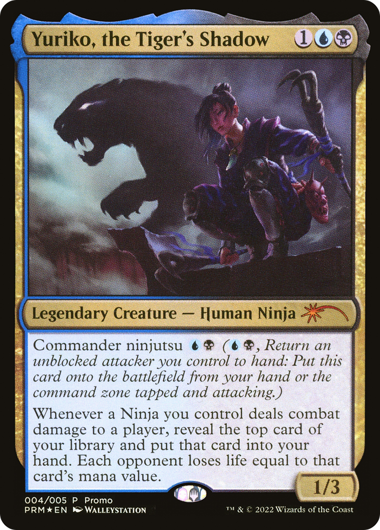 Yuriko, the Tiger's Shadow (004) - Foil