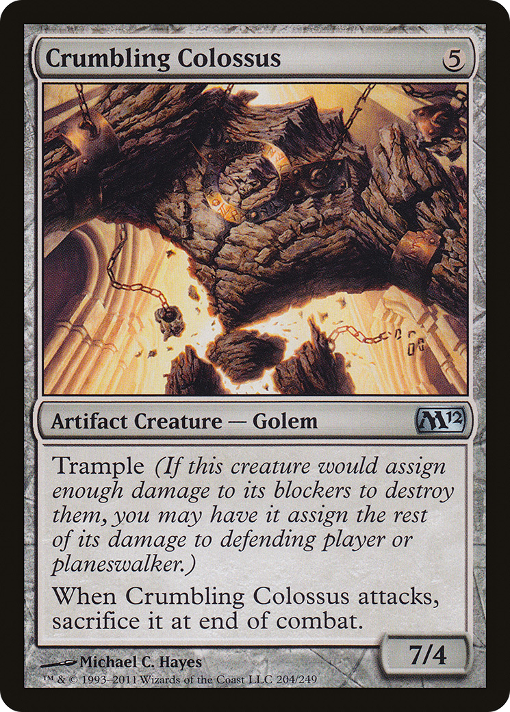 Crumbling Colossus - Foil