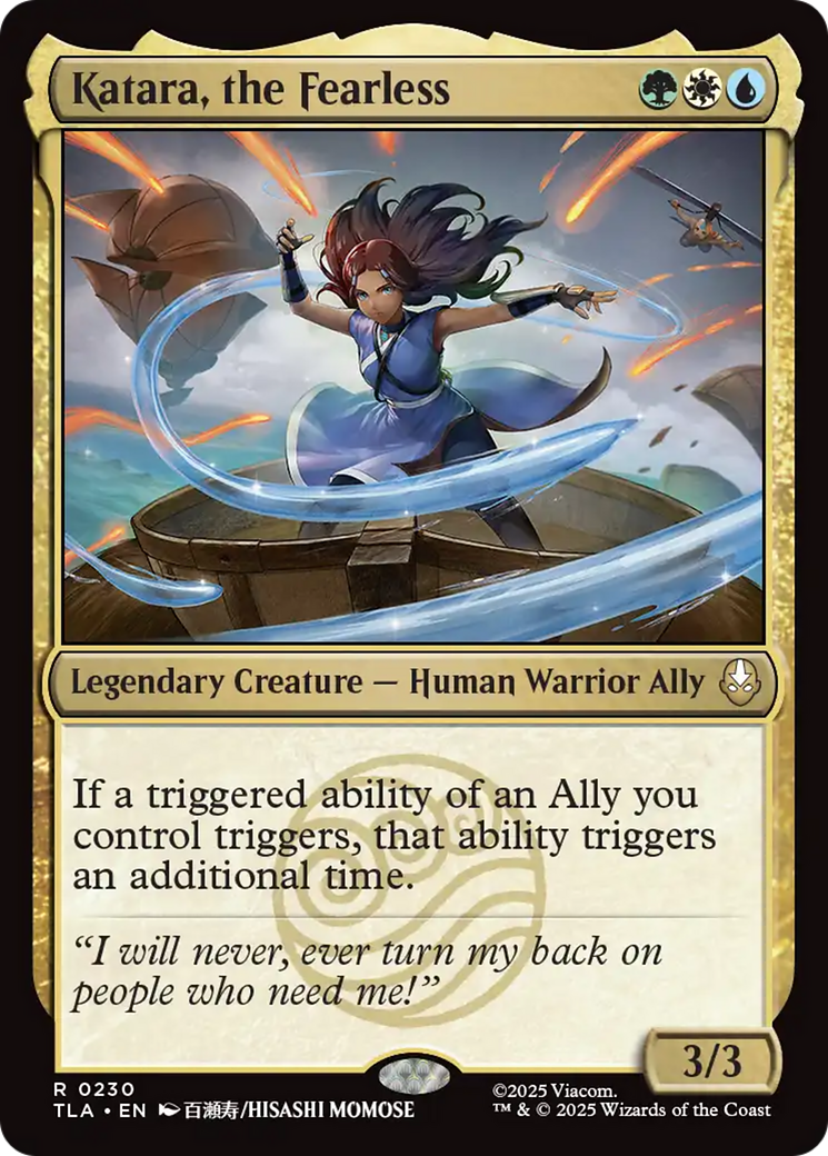 Katara, the Fearless - Foil tla